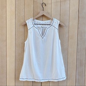 J. Crew Factory Embroidered Top